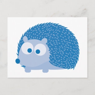 Cartão Postal Cachorro Azul