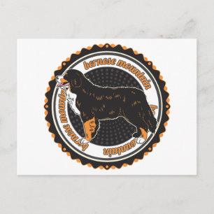 Cartão Postal Cachorro da Montanha Bernese