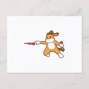 Cartão Postal Cachorro em Darts com Dardo.PNG