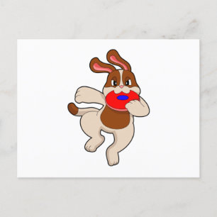 Cartão Postal Cachorro em Reprodução