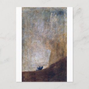 Cartão Postal Cachorro, Francisco Goya