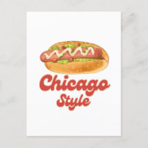Cachorro-quente estilo Chicago personalizado Prese
