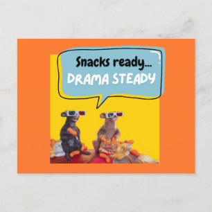 Cartão Postal Cachorros Prontos, Drama Firme