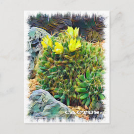 Cartão Postal Cactus ポストカード