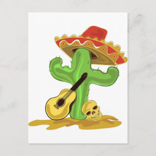 Cartão Postal Cactus mexicano