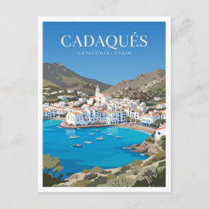 Cartão Postal Cadaqués Espanha