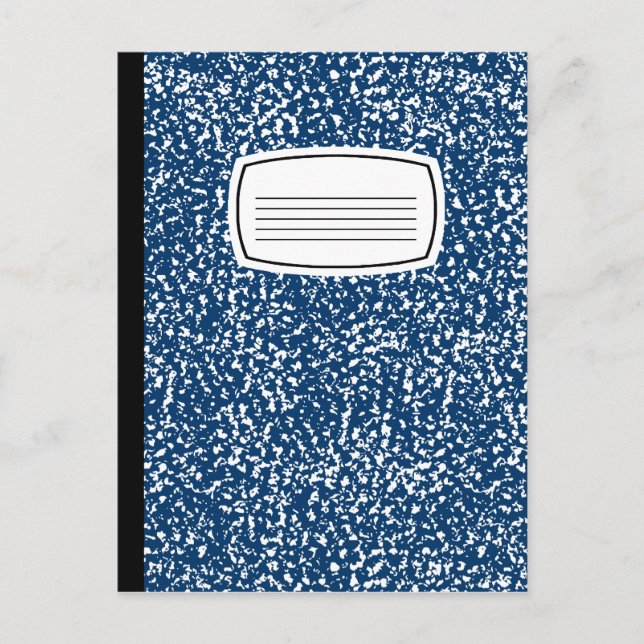 Cartão Postal caderno de composição (Frente)