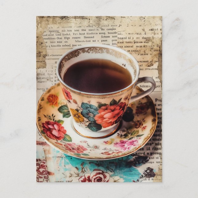 Cartão Postal Café (Frente)