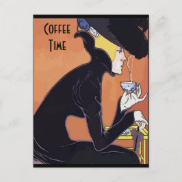Cartão Postal Cafe Aulait, Quarter Francês