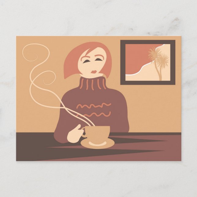 Cartão Postal Café Break (Frente)