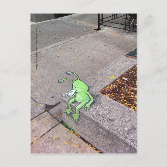 Cartão Postal café da sluggo (Frente)