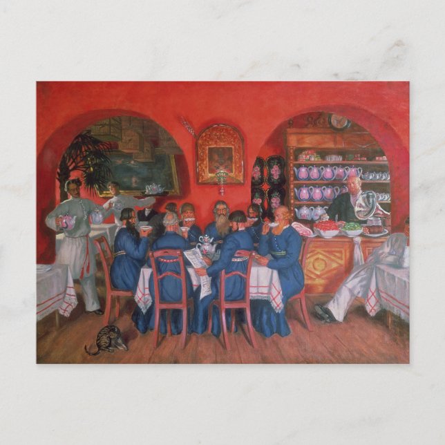 Cartão Postal Café de Moscou, 1916 (Frente)