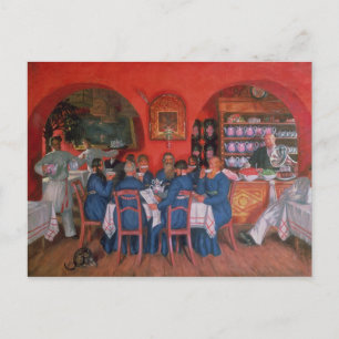 Cartão Postal Café de Moscou, 1916