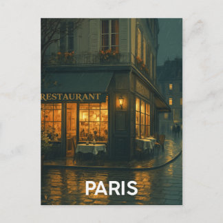 Cartão Postal Café de Paris