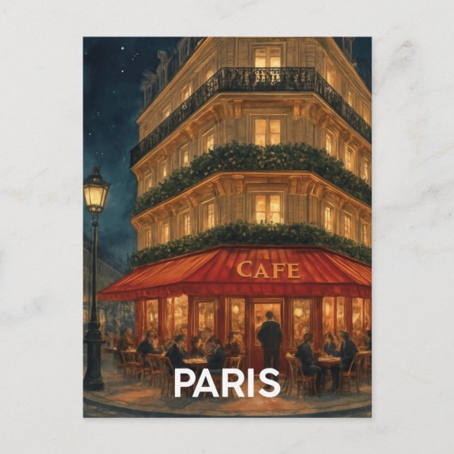 Cartão Postal Café de Paris (Frente)