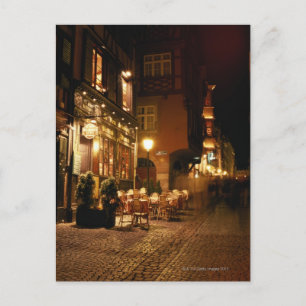 Cartão Postal Café em Estrasburgo