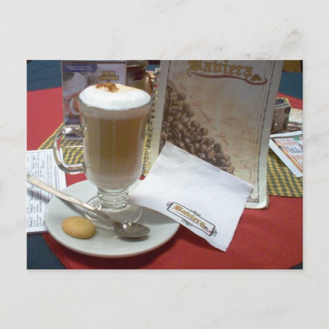 Cartão Postal Cafe en Xela (Frente)