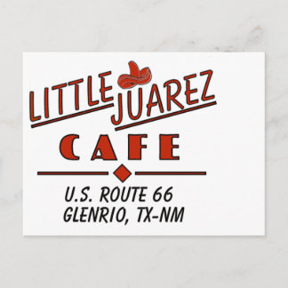 Cartão Postal Café Little Juarez Sombrero