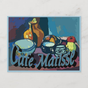 Cartão Postal Cafe Matisse Poster
