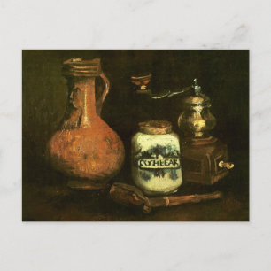 Cartão Postal Café Mill Pipe Case & Jug Van Gogh Fine Art
