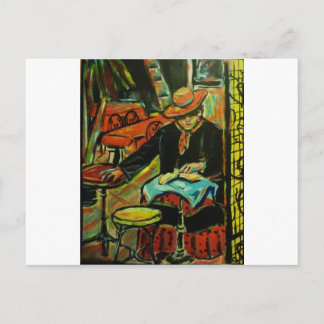 Cartão Postal Café no Sul da França