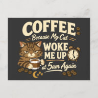 Café Porque o Gato Me Despertou