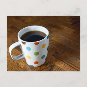Cartão Postal Café Preto 4