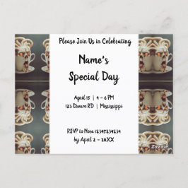 Cartão Postal Café Surrealista Polvo