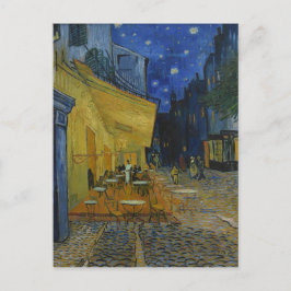 Cartão Postal Café Terrace à noite por Vincent van Gogh