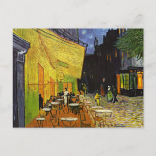 Cartão Postal Café Terrace na Night Van Gogh