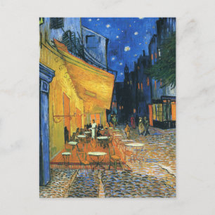 Cartão Postal Café Terrace na Night Van Gogh