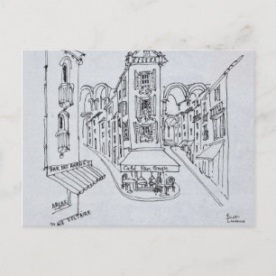 Cartão Postal Café Van Gogh, Place Voltaire, Arles, França