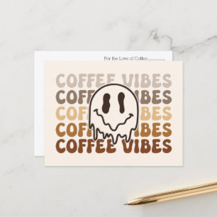 Cartão Postal Café Vibes