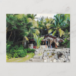 Cartão Postal Café Washaway, Niue