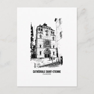 Cartão Postal Cahors Cathedrale SaintEtienne Affiche Art Sacre