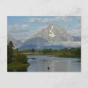 Cartão Postal Caiaque no Grand Teton National Park