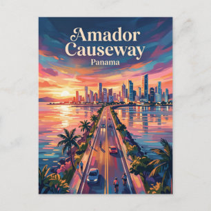 Cartão Postal Cais Amador Panamá