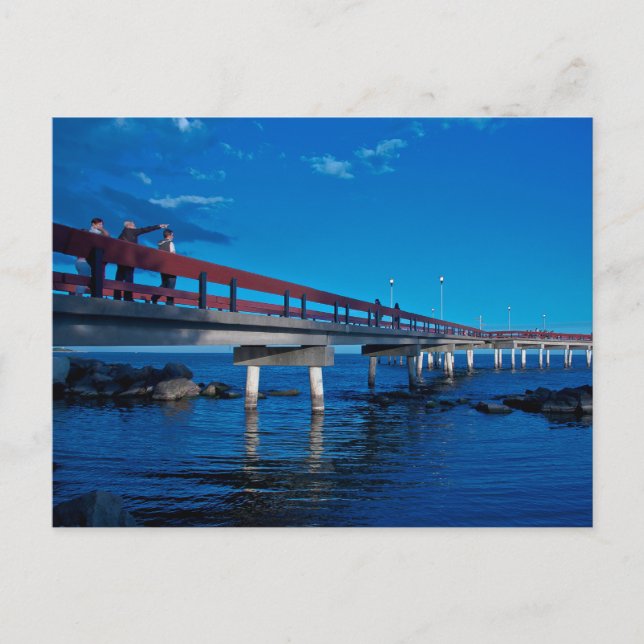 Cartão Postal Cais da Ilha Central n.o 1 (Frente)