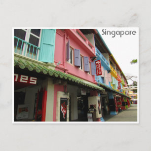 Cartão Postal cais singapura