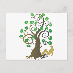 Cartão Postal Caiu da Árvore Familiar