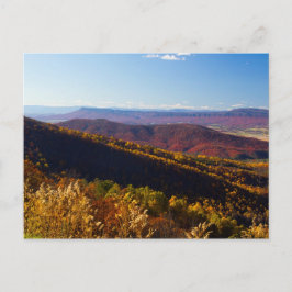 Cartão Postal Caiu no Vale de Shenandoah, Virgínia