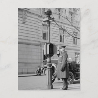 Cartão Postal Caixa de Chamada da Polícia