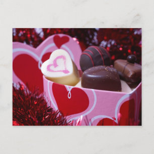 Cartão Postal Caixa de chocolate