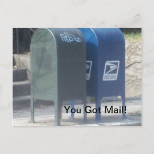 Cartão Postal Caixa de Correio