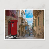 Caixa de correio de Red Vintage em Malta