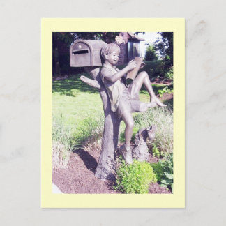 Cartão Postal Caixa de Correio Feliz