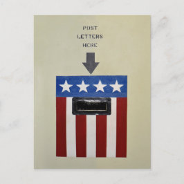 Cartão Postal Caixa de Correio no USS Couraçado Alabama