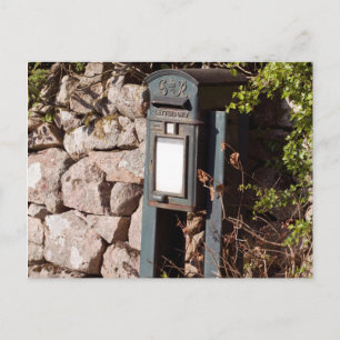 Cartão Postal Caixa de posto Eskdale Cumbria