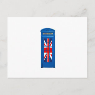 Cartão Postal Caixa telefônica de Londres Inglaterra