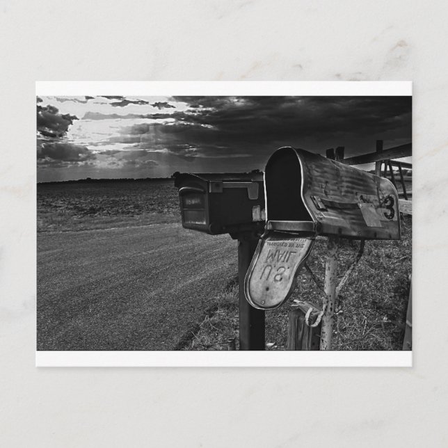 Cartão Postal Caixas de Correio (Frente)